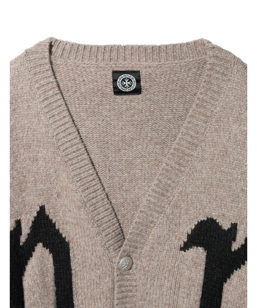 PUNCH DRUNK PARTIES(パンチドランクパーティーズ)の「PP Embroidered Cardigan (CAMEL)(カーディガン/ボレロ・メンズ・その他・FREE)」の3枚目の写真
