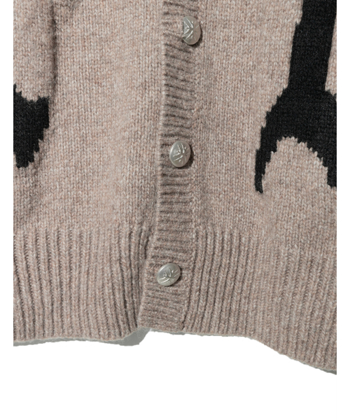PUNCH DRUNK PARTIES(パンチドランクパーティーズ)の「PP Embroidered Cardigan (CAMEL)(カーディガン/ボレロ・メンズ・その他・FREE)」の4枚目の写真
