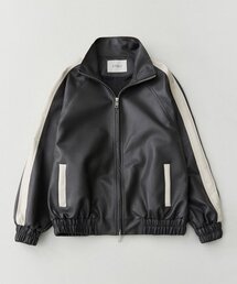 VTWO（ブイツー）の「8076 Vegan Leather Track Jacket_Grey（ライダースジャケット）」