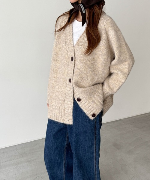 CANAL JEAN（キャナルジーン）の「El mar ウールミックスニット
