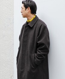 SHIPS（シップス）の「City Ambient Products: オーバーサイズ メルトン コート（その他アウター）」