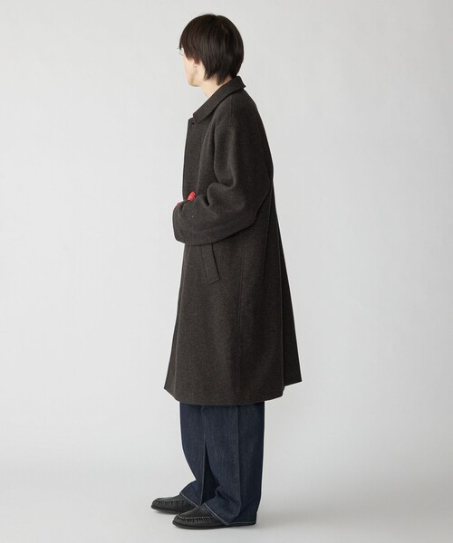 City Ambient Products（シティアンビエントプロダクツ）の「City Ambient Products: オーバーサイズ メルトン コート（その他アウター・メンズ・ネイビー/ブラウン/チャコールグレー・SMALL/MEDIUM/LARGE）」の13枚目の写真