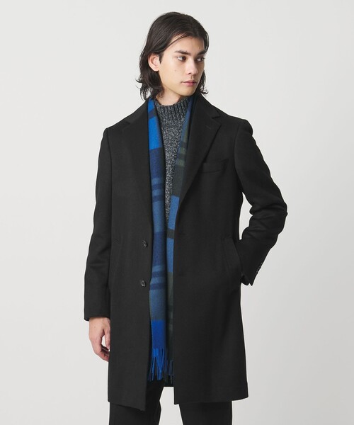 ウール カシミヤ ビーバーチェスターコート（チェスターコート