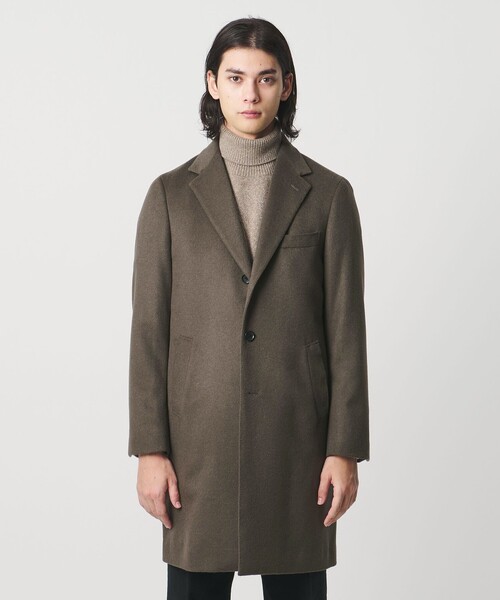 ウール カシミヤ ビーバーチェスターコート（チェスターコート