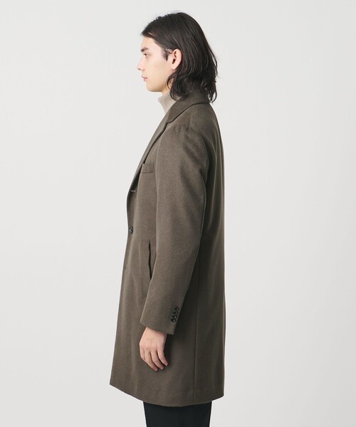 ウール カシミヤ ビーバーチェスターコート（チェスターコート