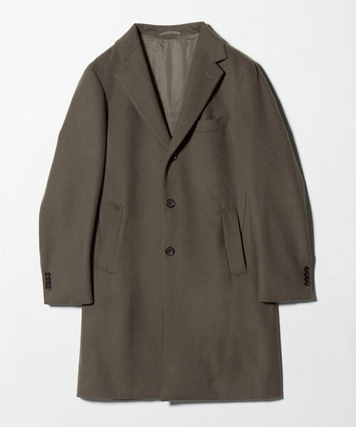 ウール カシミヤ ビーバーチェスターコート（チェスターコート