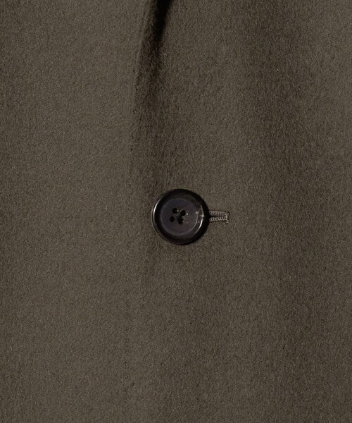 UNITED ARROWS（ユナイテッドアローズ）の「ウール カシミヤ ビーバーチェスターコート（チェスターコート・メンズ・ブラック/ネイビー/モカ・XL/XXL/S/M/L）」の5枚目の写真
