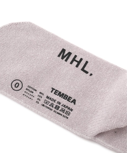 MHL.（エムエイチエル）の「TEMBEA GUNSOKU（ソックス/靴下・レディース・ホワイト系その他3/ブルー系その他4・0/2）」の6枚目の写真