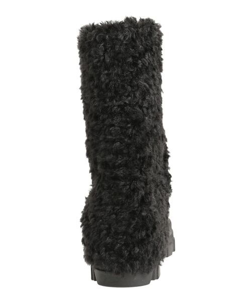 EMODA(エモダ)の「テディブーツ(ブーツ・レディース・アイボリー/ブラック・SMALL/LARGE/MEDIUM)」の19枚目の写真