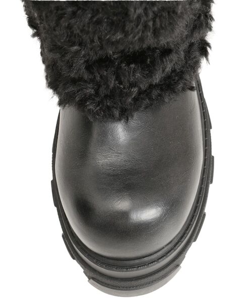 EMODA(エモダ)の「テディブーツ(ブーツ・レディース・アイボリー/ブラック・SMALL/LARGE/MEDIUM)」の18枚目の写真