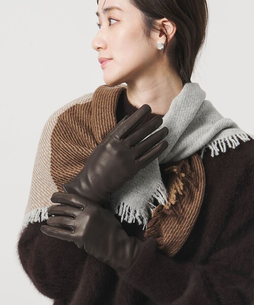 GALA　GLOVES（ガラ　グローブ）の「＜GALA GLOVES＞NAP TOUCH/P グローブ（手袋・レディース・ブラック/ダークブラウン/モカ・FREE）」の6枚目の写真