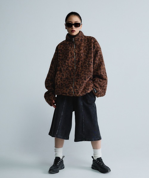 Les Fleurs】ガラボアブルゾン/634725（ブルゾン）｜JEANASIS