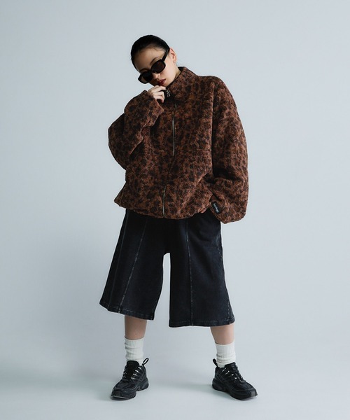 JEANASIS（ジーナシス）の「【Les Fleurs】ガラボアブルゾン/634725