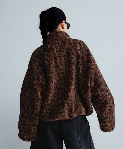 JEANASIS（ジーナシス）の「【Les Fleurs】ガラボアブルゾン/634725