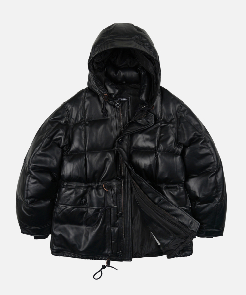 LAMBSKIN KARAKORAM GOOSE DOWN PARKA _ BLACK（ダウンジャケット