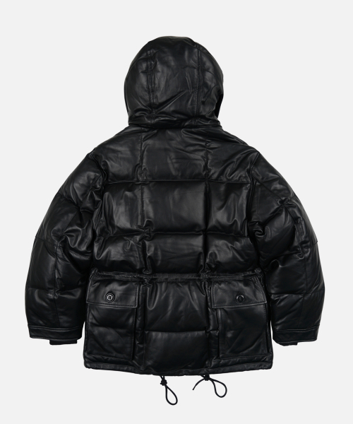 FRIZMWORKS(フリズムワークス)の「LAMBSKIN KARAKORAM GOOSE DOWN PARKA _ BLACK(ダウンジャケット/コート・メンズ・その他・X-LARGE/SMALL/MEDIUM/LARGE)」の4枚目の写真
