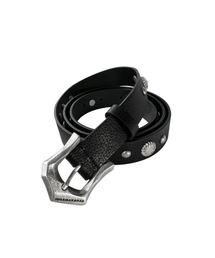IUGAMAKARAS | Studded Bumpy Buckle Belt (Type B)(ベルト)