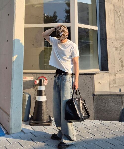 IUGAMAKARAS（イウガマカラス）の「Studded Bumpy Buckle Belt (Type B)（ベルト・レディース・その他・FREE）」の22枚目の写真