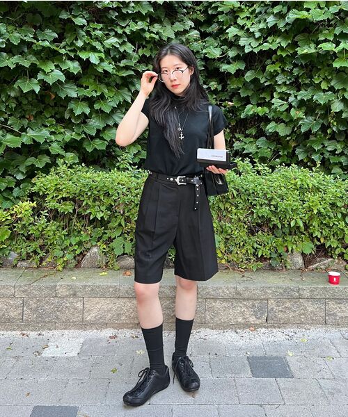 IUGAMAKARAS（イウガマカラス）の「Studded Bumpy Buckle Belt (Type B)（ベルト・レディース・その他・FREE）」の8枚目の写真