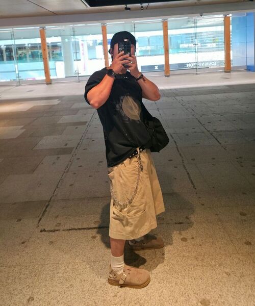 IUGAMAKARAS（イウガマカラス）の「Studded Bumpy Buckle Belt (Type B)（ベルト・レディース・その他・FREE）」の10枚目の写真