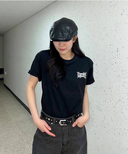 IUGAMAKARAS（イウガマカラス）の「Studded Bumpy Buckle Belt (Type B)（ベルト・レディース・その他・FREE）」の5枚目の写真