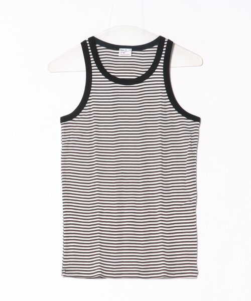 MILLER（ミラー）の「Robert P. Miller / パネルリブタンクトップ / 110C（タンクトップ・メンズ・ブラック/グレー/ブラック系その他/ホワイト/ブラウン・MEDIUM/LARGE/X-LARGE）」の5枚目の写真