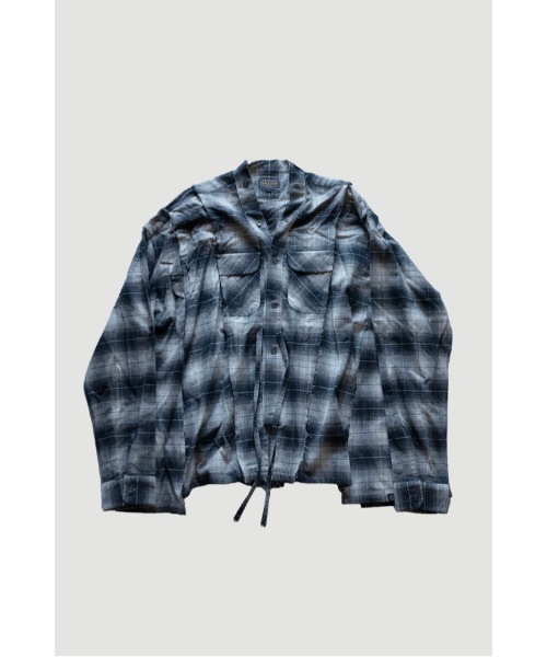 DISCOVERED（ディスカバード）の「× PENDLETON DOCKING WIDE SAMUE SHIRT（シャツ/ブラウス・メンズ・ブルー系その他/ミント/ブラック系その他2/チャコールアッシュ/ブルー/ブラック系その他・FREE）」の2枚目の写真