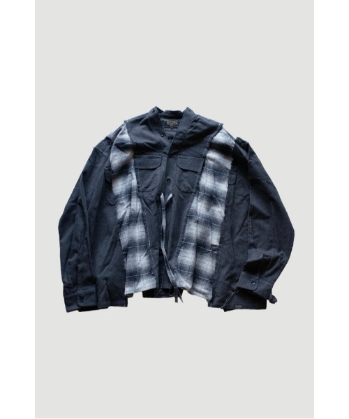 DISCOVERED（ディスカバード）の「× PENDLETON DOCKING WIDE SAMUE SHIRT（シャツ/ブラウス・メンズ・ブルー系その他/ミント/ブラック系その他2/チャコールアッシュ/ブルー/ブラック系その他・FREE）」の4枚目の写真