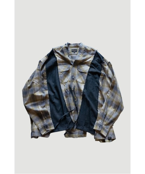 DISCOVERED（ディスカバード）の「× PENDLETON DOCKING WIDE SAMUE SHIRT（シャツ/ブラウス・メンズ・ブルー系その他/ミント/ブラック系その他2/チャコールアッシュ/ブルー/ブラック系その他・FREE）」の5枚目の写真