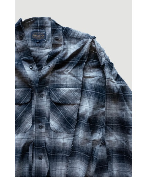 DISCOVERED（ディスカバード）の「× PENDLETON DOCKING WIDE SAMUE SHIRT（シャツ/ブラウス・メンズ・ブルー系その他/ミント/ブラック系その他2/チャコールアッシュ/ブルー/ブラック系その他・FREE）」の11枚目の写真