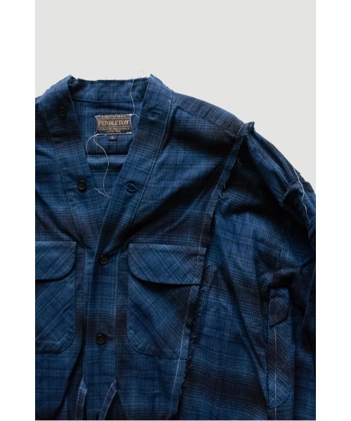 DISCOVERED（ディスカバード）の「× PENDLETON DOCKING WIDE SAMUE SHIRT（シャツ/ブラウス・メンズ・ブルー系その他/ミント/ブラック系その他2/チャコールアッシュ/ブルー/ブラック系その他・FREE）」の13枚目の写真