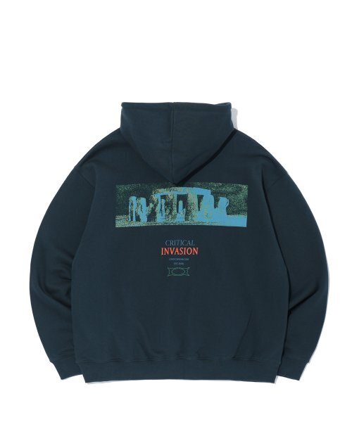 CRITIC（クリティック）の「INVASION HOODIE DARK GREEN（パーカー・レディース・その他・MEDIUM/X-LARGE/LARGE）」の2枚目の写真