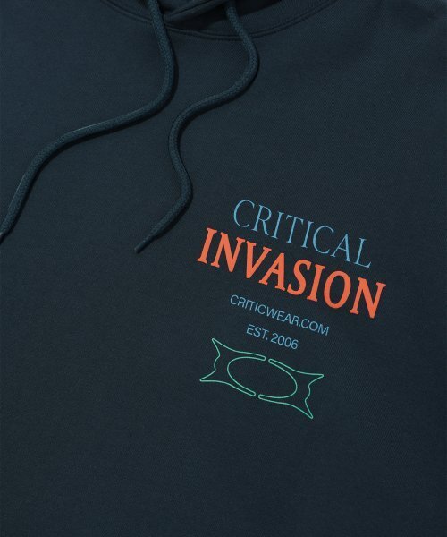 CRITIC（クリティック）の「INVASION HOODIE DARK GREEN（パーカー・レディース・その他・MEDIUM/X-LARGE/LARGE）」の4枚目の写真