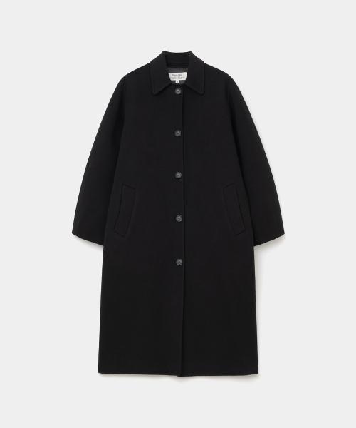 UNIFORM BRIDGE(ユニフォームブリッジ)の「handmade mac coat(womens) black(チェスターコート・レディース・その他・MEDIUM/SMALL)」の1枚目の写真