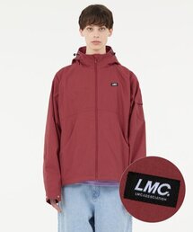 CURVED WINDBREAKER JACKET red
