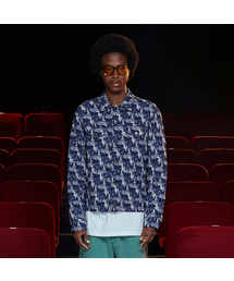 UNALLOYED（アナロイド）の「ウェーブジャカードジャケット / ネイビー（デニムジャケット）」