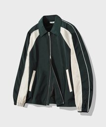 SLOW RECORD HOUSE（スローレコードハウス）の「パイピングラインウィンドブレーカー_グリーン（ナイロンジャケット）」