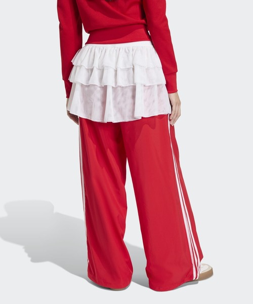 adidas（アディダス）の「アディダス オリジナルス レース ADILENIUM FB TP パンツ / アディダスオリジナルス adidas Originals（スウェットパンツ・レディース・ブラック/レッド・X-LARGE/LARGE/XX-LARGE/MEDIUM/X-SMALL/SMALL）」の9枚目の写真