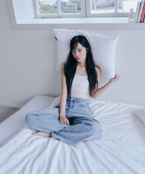 OURDAYZ（アワーデイズ）の「ベルイズワイドレッグデニムパンツ[ライトブルー]（デニムパンツ・レディース・その他・LARGE/MEDIUM/SMALL/X-SMALL）」の3枚目の写真