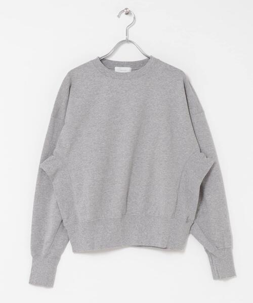 かぐれ（カグレ）の「オープンエンドクルーネックプルオーバー（Tシャツ/カットソー・レディース・チャコールグレー/グレー・FREE）」の15枚目の写真