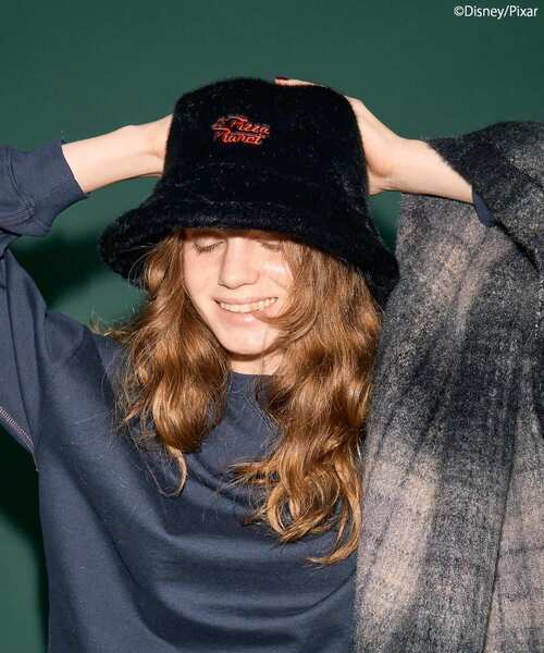 Disney（ディズニー）の「【PIZZA PLANET】バケットハット（ハット・レディース・ライトベージュ/ブラック・FREE）」の20枚目の写真