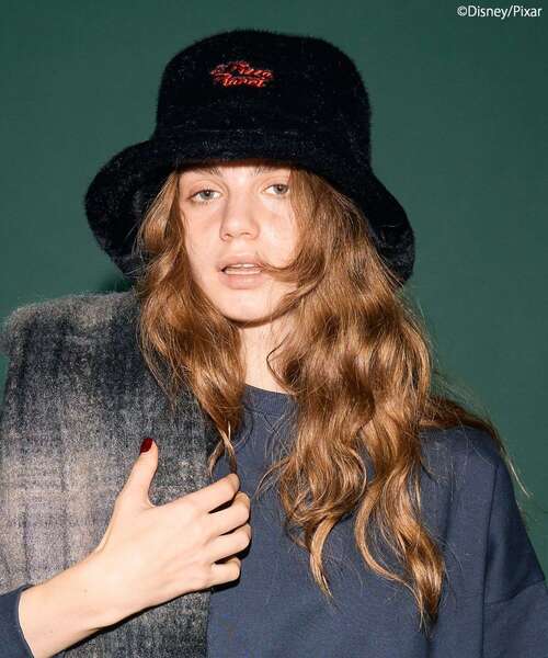 Disney（ディズニー）の「【PIZZA PLANET】バケットハット（ハット・レディース・ライトベージュ/ブラック・FREE）」の21枚目の写真