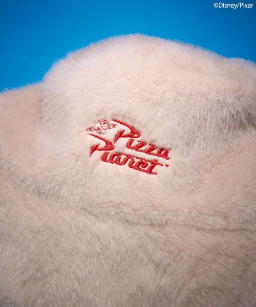 Disney（ディズニー）の「【PIZZA PLANET】バケットハット（ハット・レディース・ライトベージュ/ブラック・FREE）」の5枚目の写真