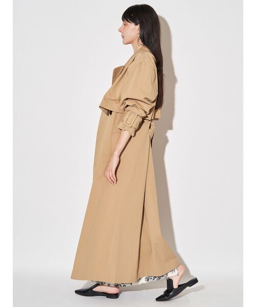 ELENDEEK（エレンディーク）の「2WAYトレンチコート（トレンチコート・レディース・ベージュ/ライトグレー・FREE）」の7枚目の写真