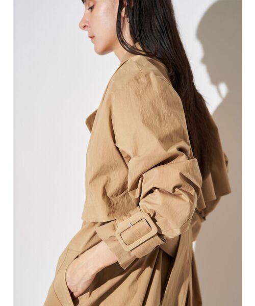 ELENDEEK（エレンディーク）の「2WAYトレンチコート（トレンチコート・レディース・ベージュ/ライトグレー・FREE）」の11枚目の写真