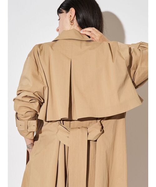 ELENDEEK（エレンディーク）の「2WAYトレンチコート（トレンチコート・レディース・ベージュ/ライトグレー・FREE）」の12枚目の写真