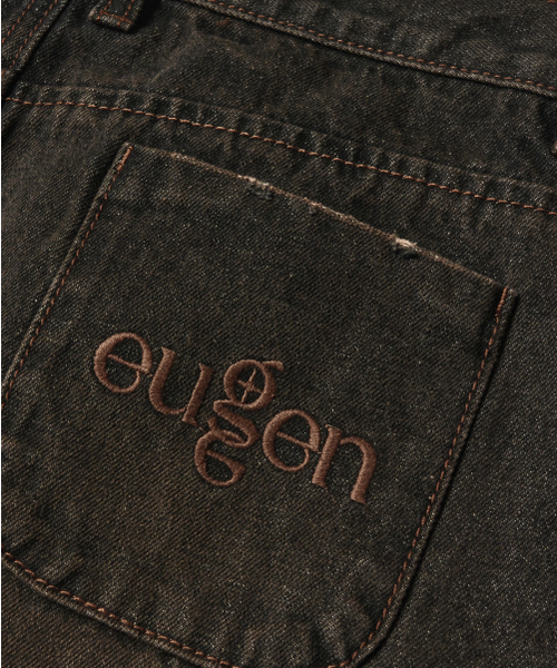 EUGGEN(ユジェン)の「スリットウォッシュドデニムロングスカート_ダストブラック(スカート・レディース・その他・SMALL/MEDIUM)」の10枚目の写真