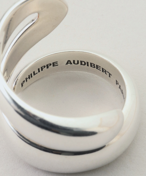 PHILIPPE AUDIBERT(フィリップ オーディベール)の「【PHILIPPE AUDIBERT】 Paige ring brass silve(リング・レディース・シルバー・FREE)」の6枚目の写真