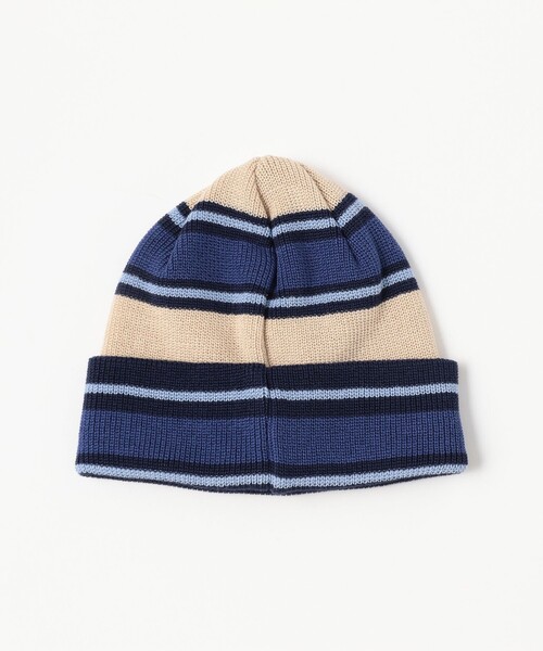 BEAMS(ビームス)の「マルチボーダー ワッチキャップ(ニットキャップ/ビーニー・メンズ・グレー/ベージュ/ブラウン/ブラック・ONE SIZE)」の8枚目の写真