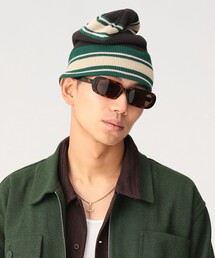 BEAMS（ビームス）の「マルチボーダー ワッチキャップ（ニットキャップ/ビーニー）」
